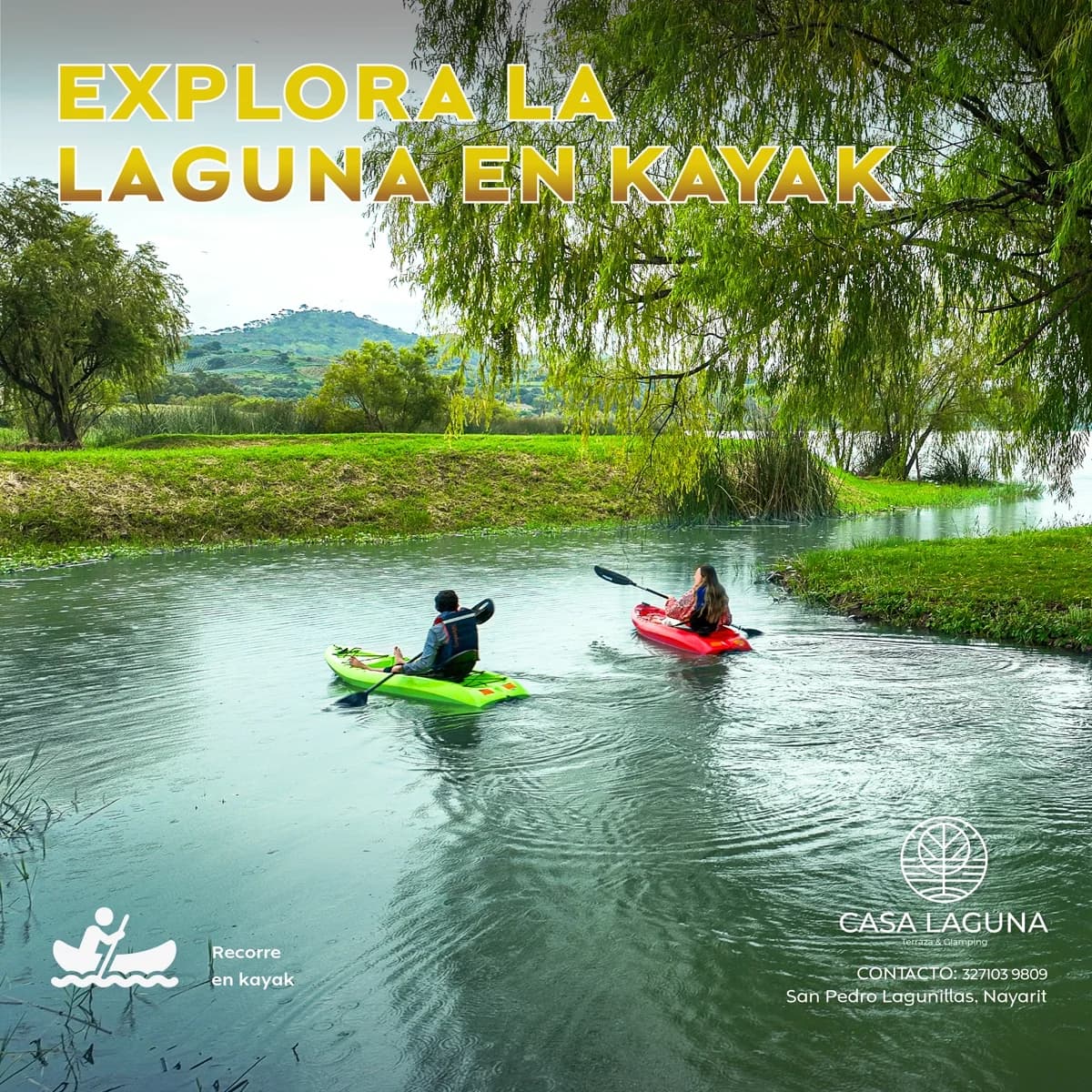Explora la Laguna en Kayak